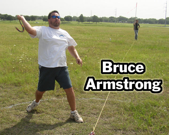 Bruce throwing