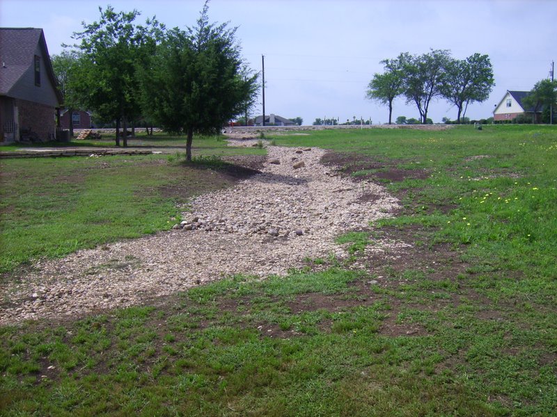 We've started adding some plants and boulders