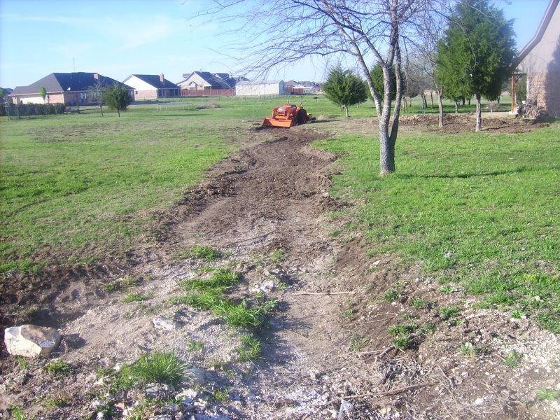 Digging the trench