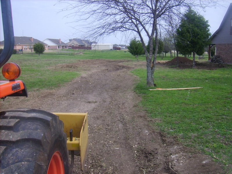 Dry Creek Bed Construction