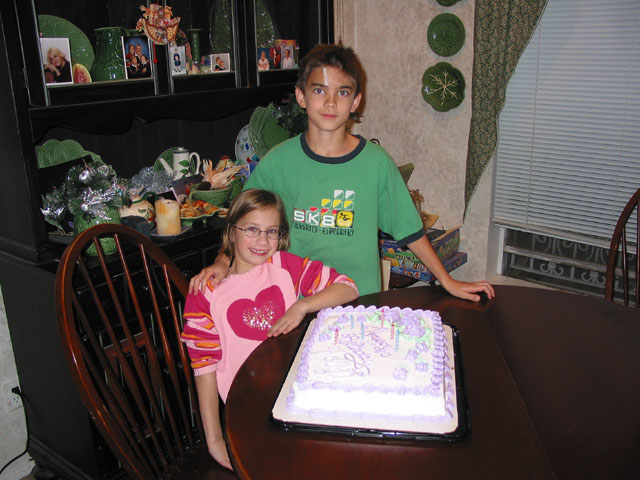 Holly's 8th Birthday - At-home Family Party