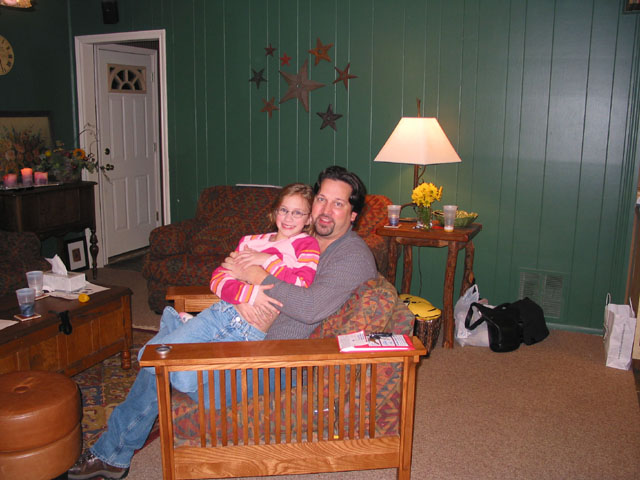 The Birthday Girl and Daddy