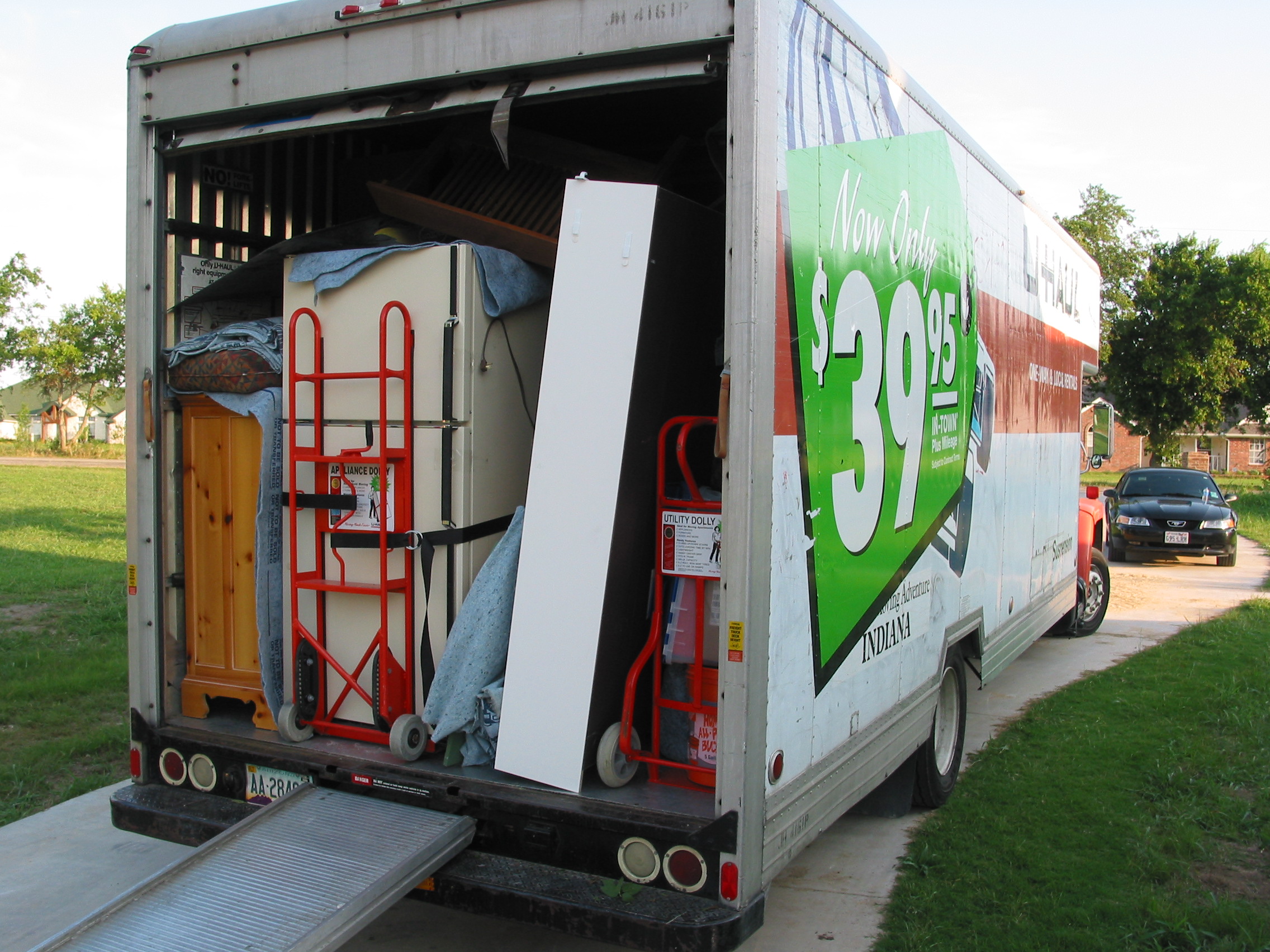 The "Super Mover" is packed "high and tight" all the way to the end.