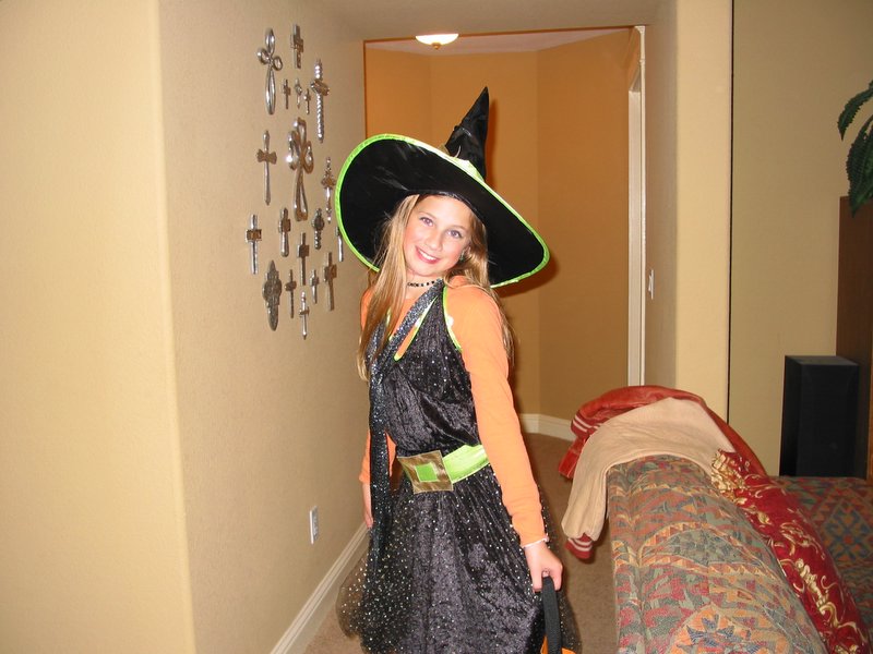 Holly as another gorgeous witch