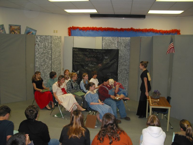 Andrew's school play was called "Why Teachers go Nuts"