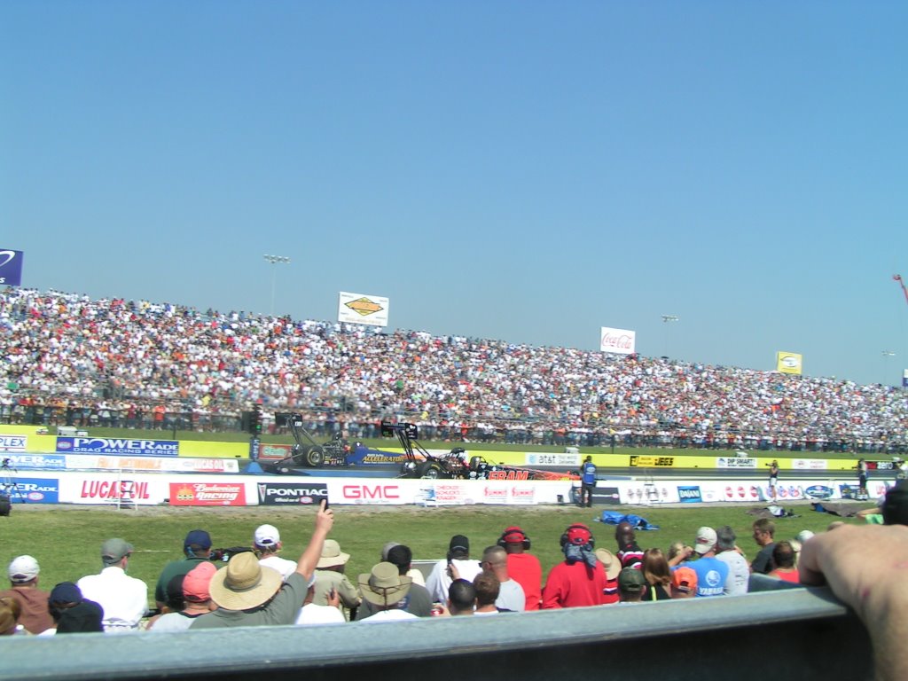 We also saw some cars go really fast