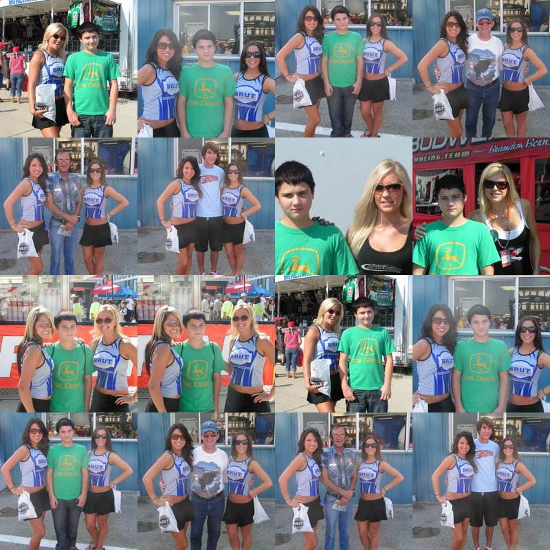 Pictures with the PR girls
