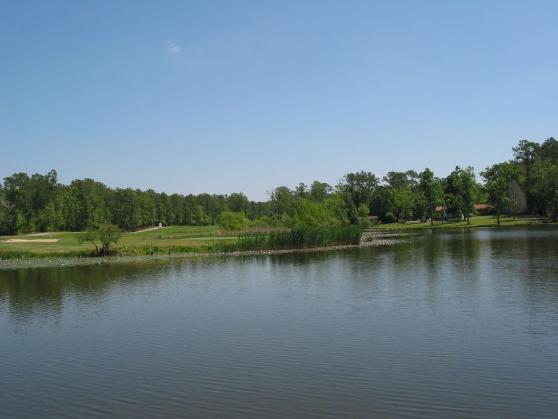 River's Edge - Lake from the bridge