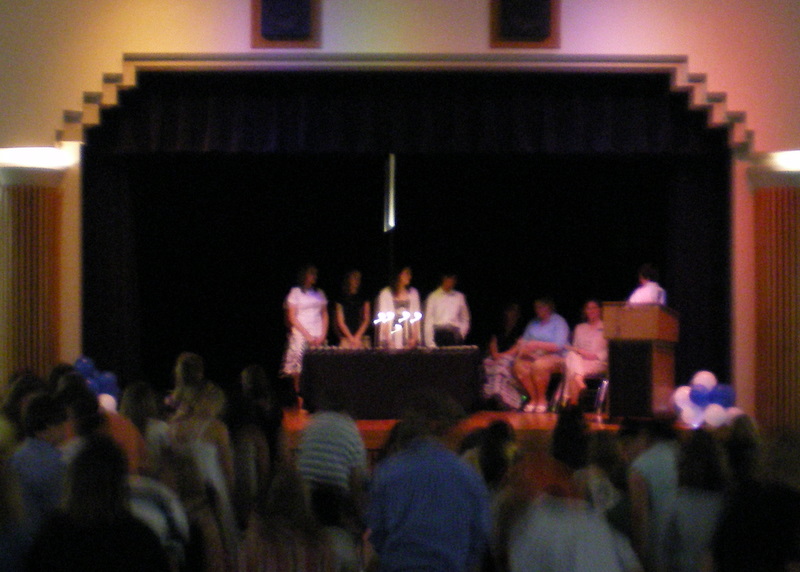 Holly's NJHS Induction