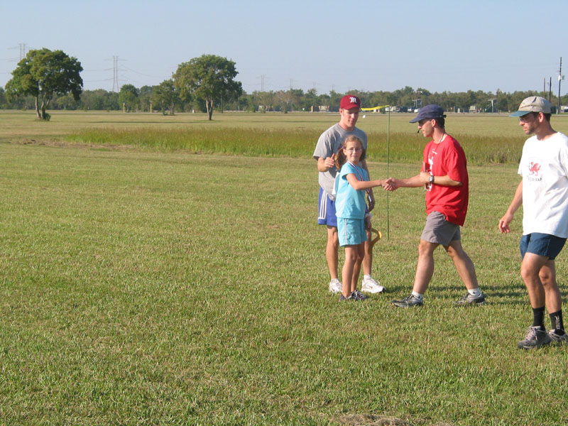 Holly wins the throw-off