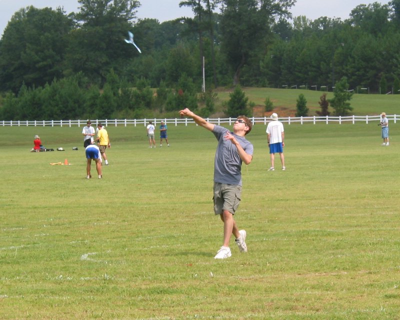 Novice Max already tossing like a pro