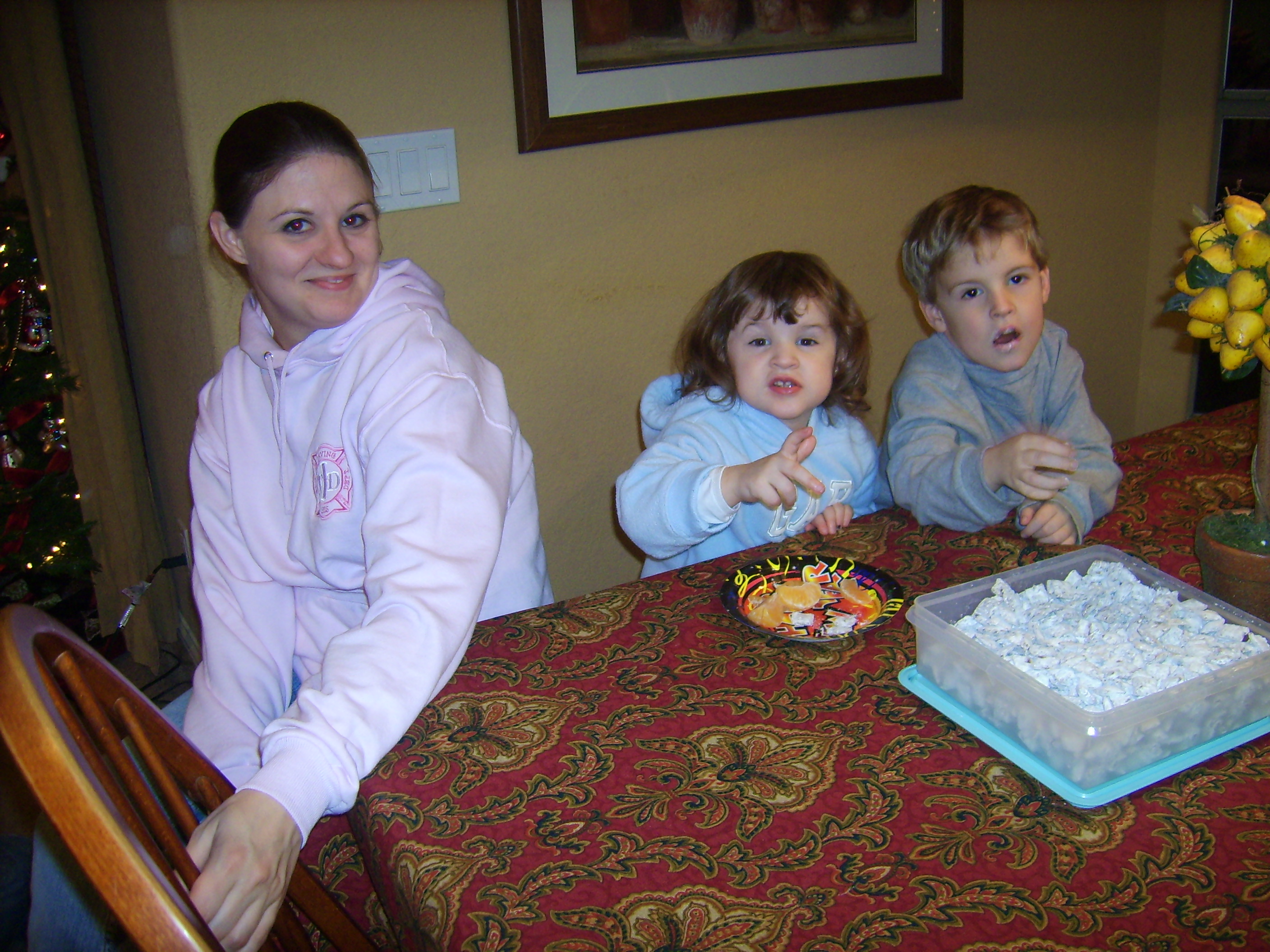 Megan, Delaney, and Jackson