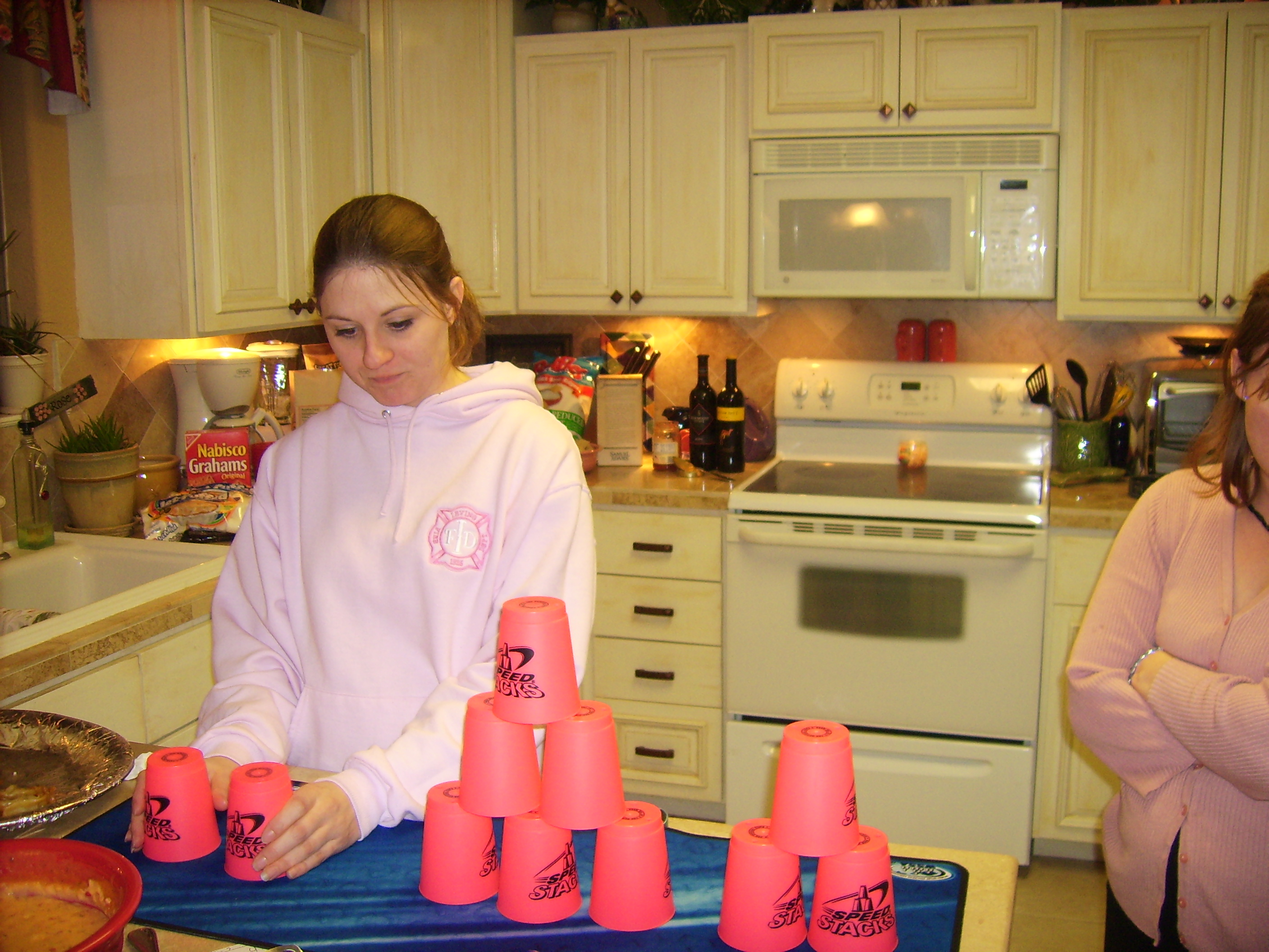 Megan stacking