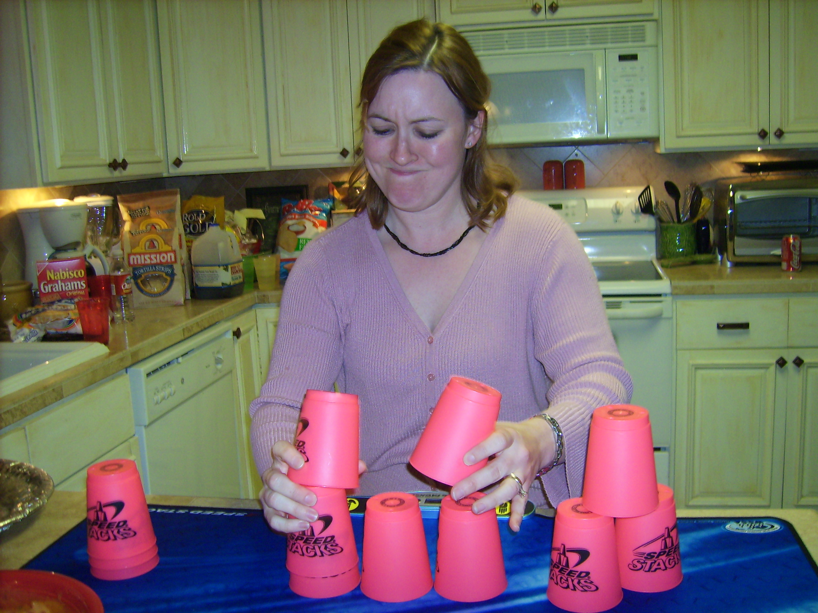 Amanda is unable to hide her frustration