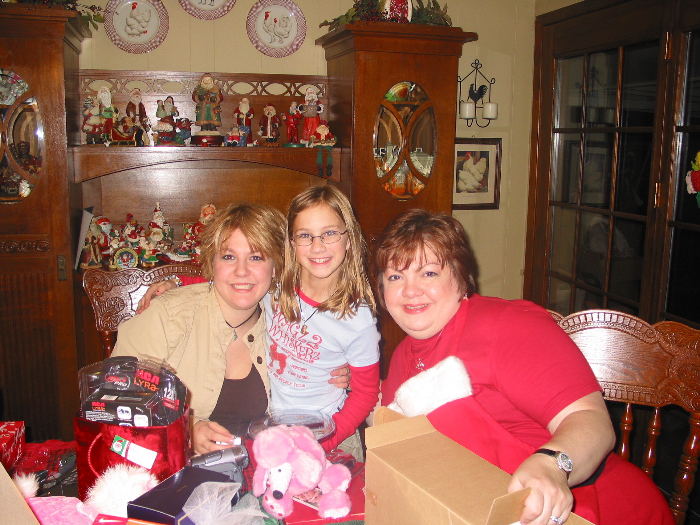 Whitney, Holly, and Lisa