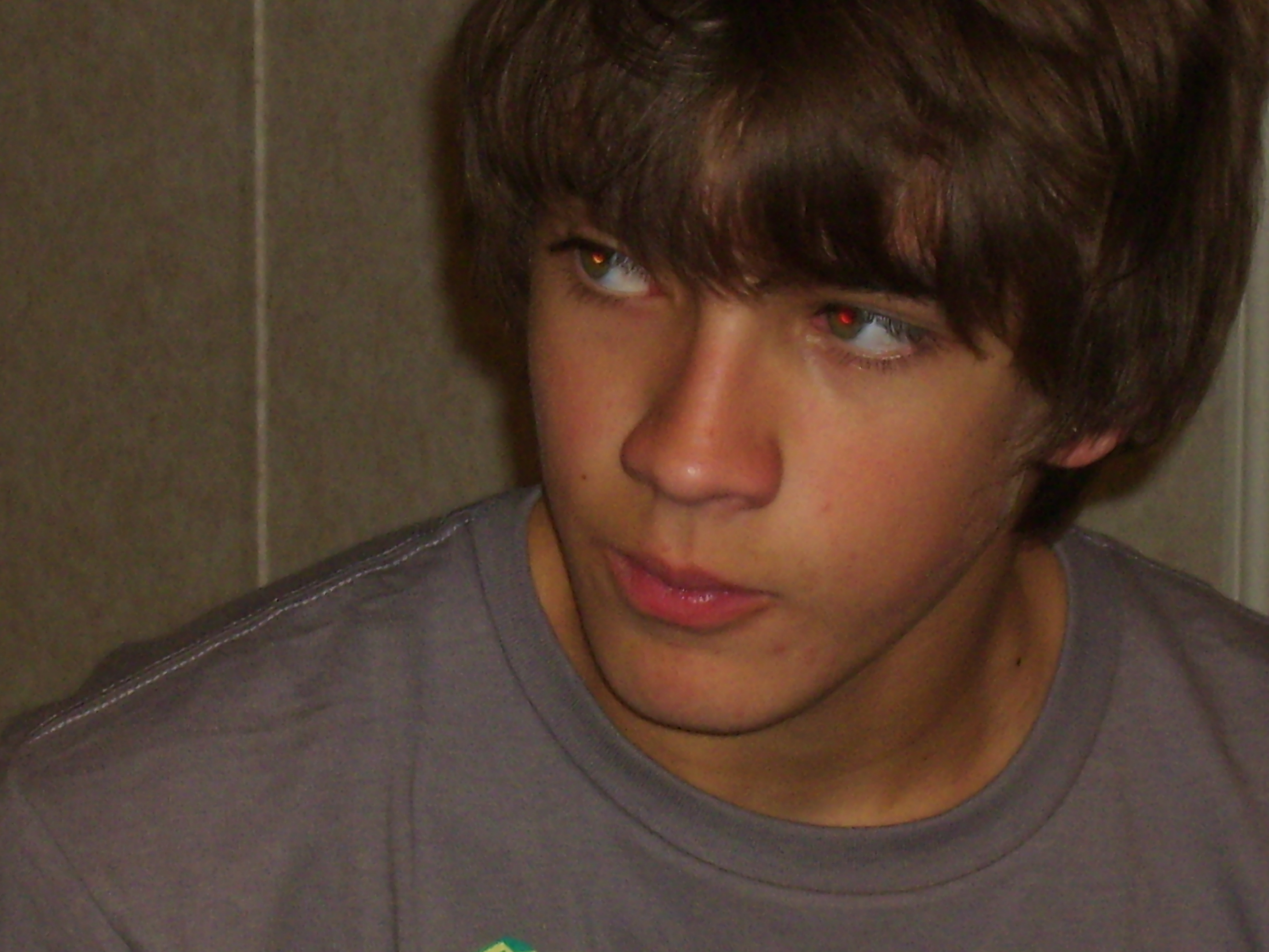 Andrew is ready for his closeup