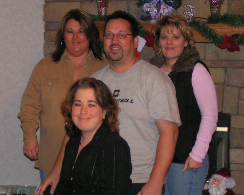 The siblings. Sandi, Jamie, Bruce, and Chris