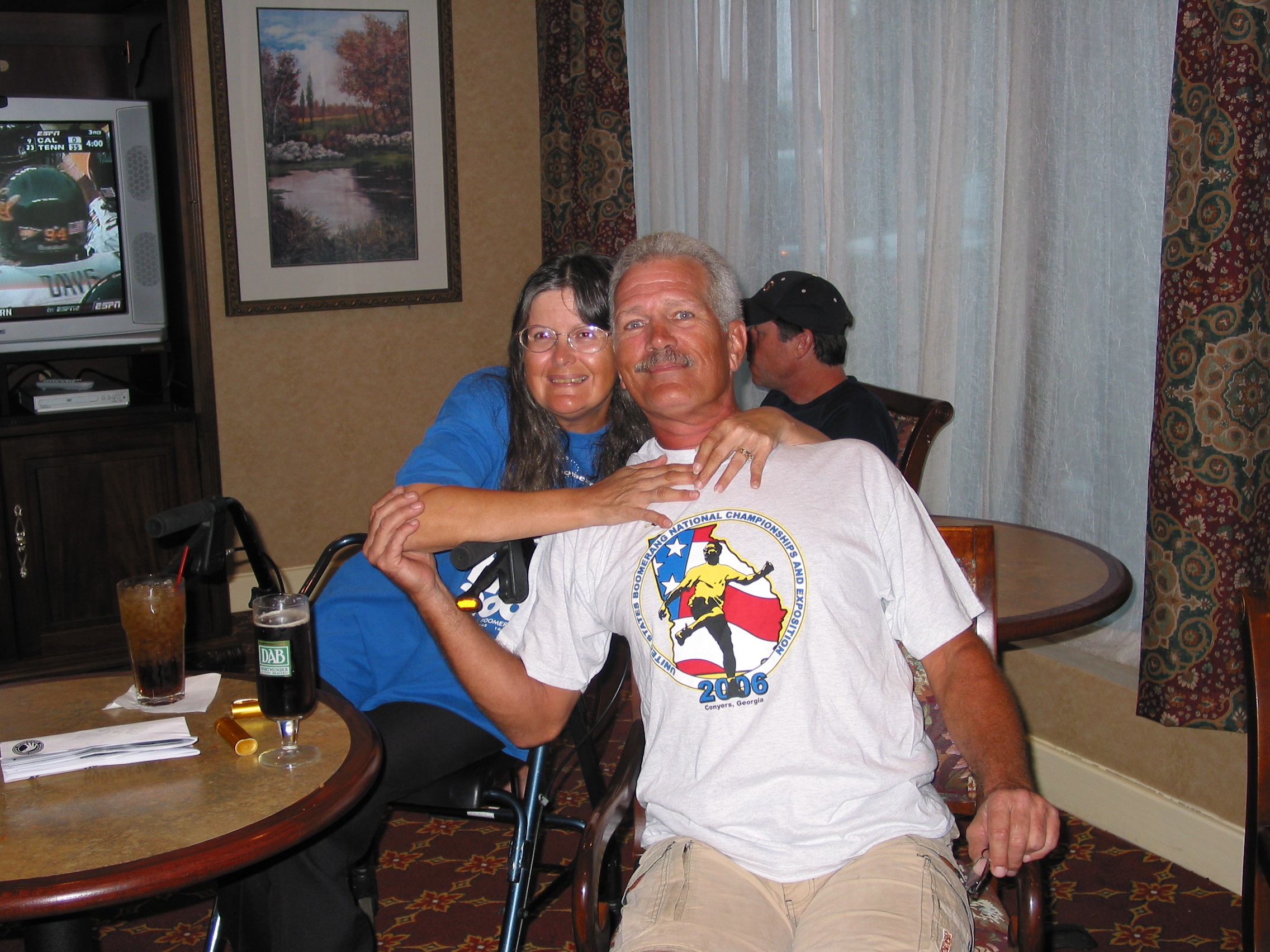 Stu Jones and his better half, Karen