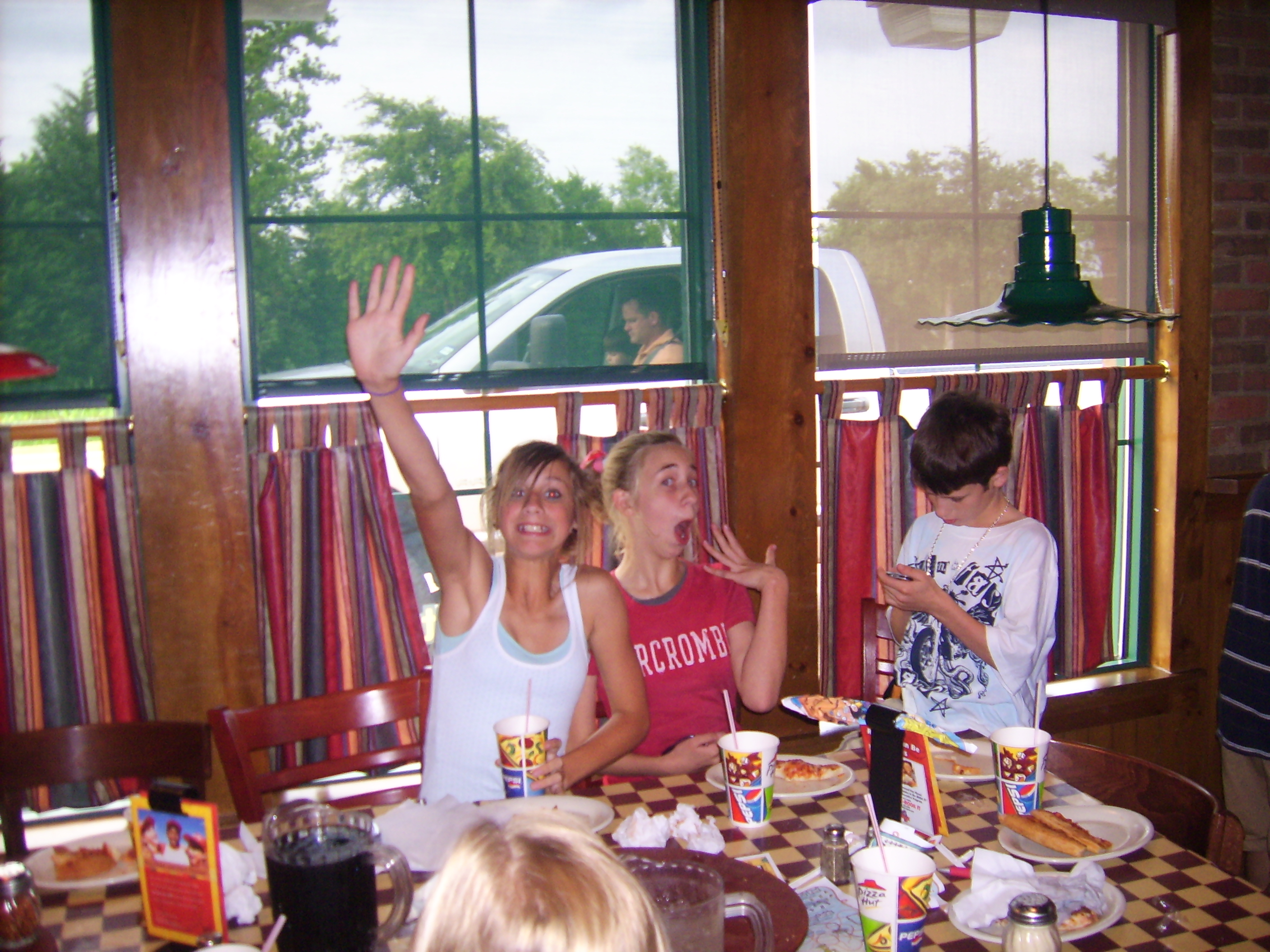 Holly, Macie, and Caleb