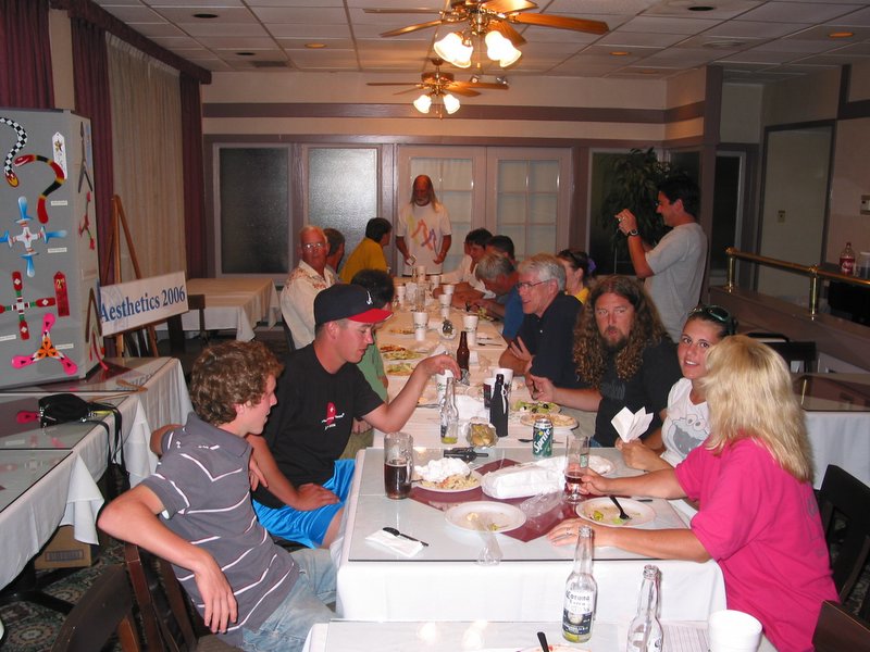 Dinner's just about over