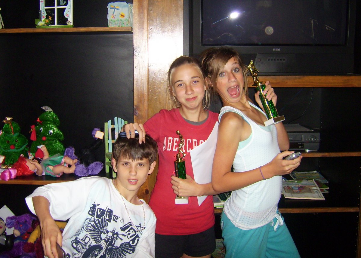 Caleb, Macie, and Holly