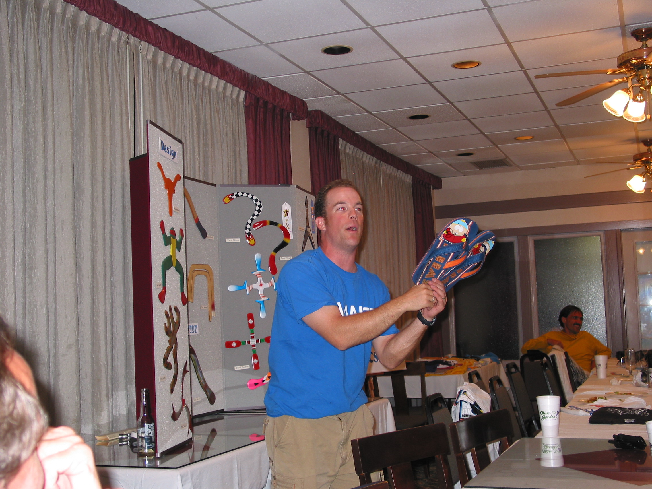 Matt's Cartman flip-flops