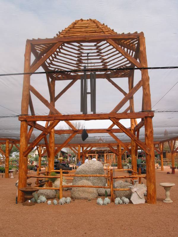 The largest wind chimes I've ever seen