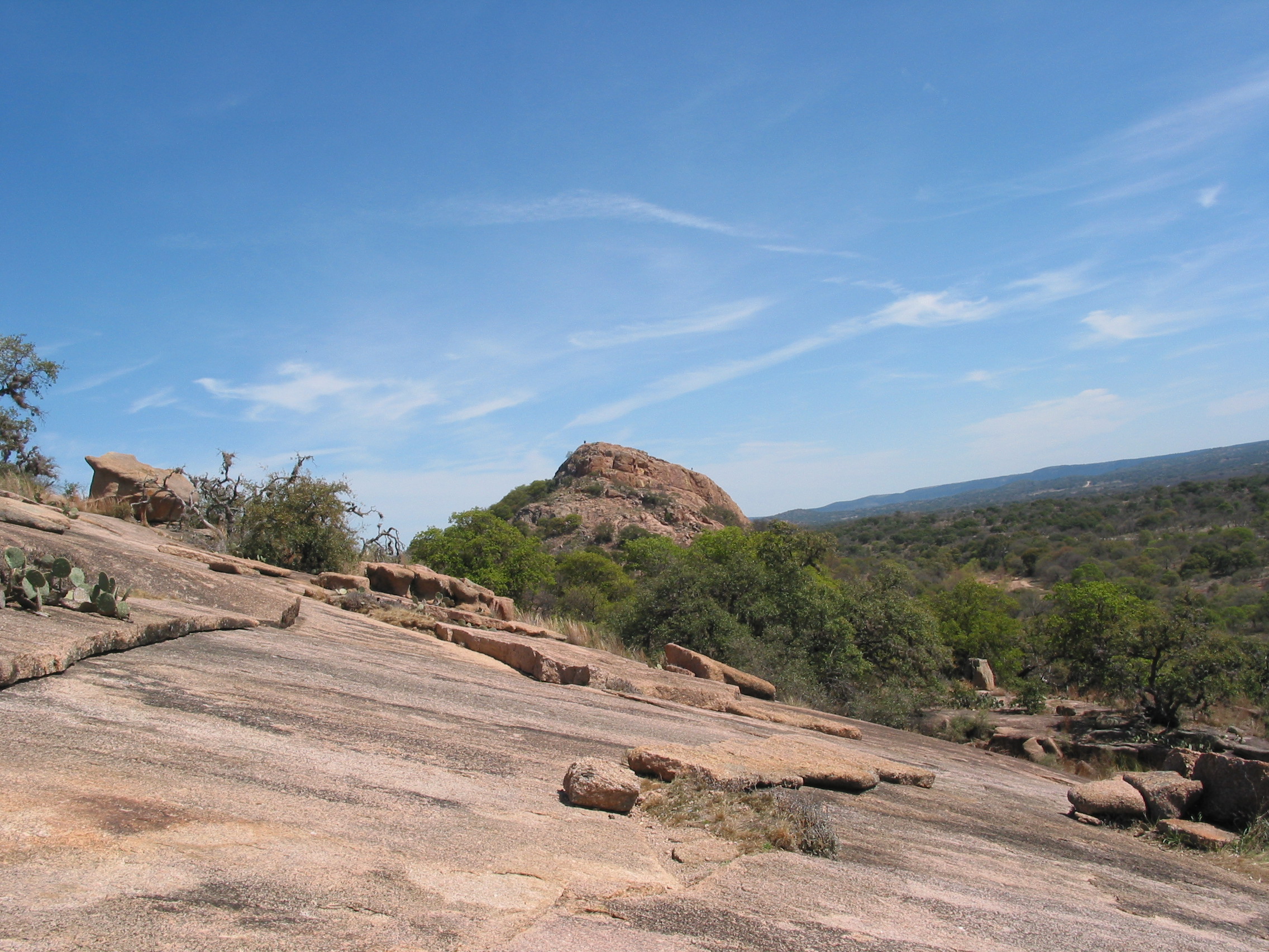 From about a third of the way up, looking over at 'Turkey Peak'
