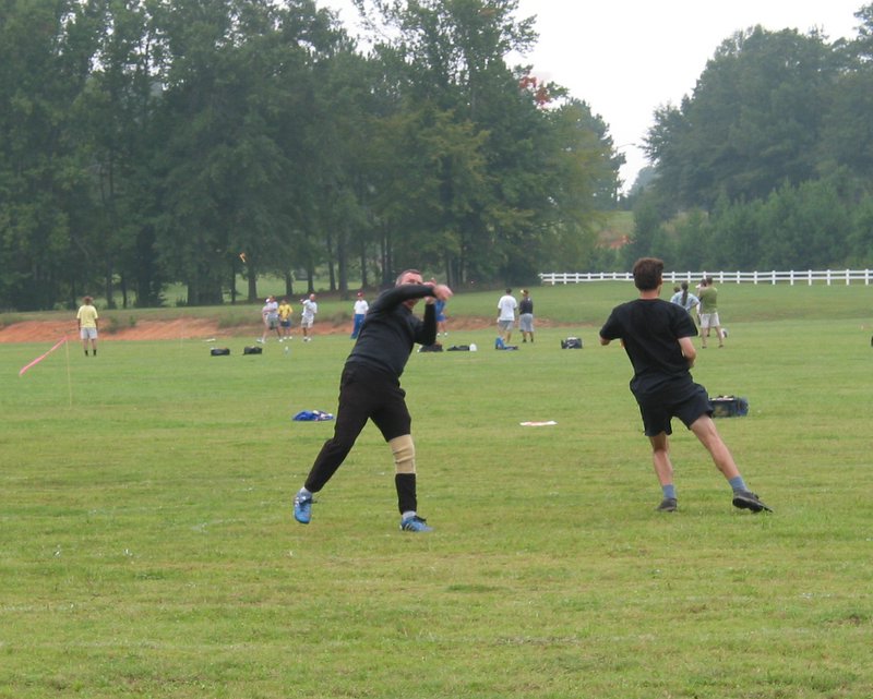 Eric and Harald during Accuracy