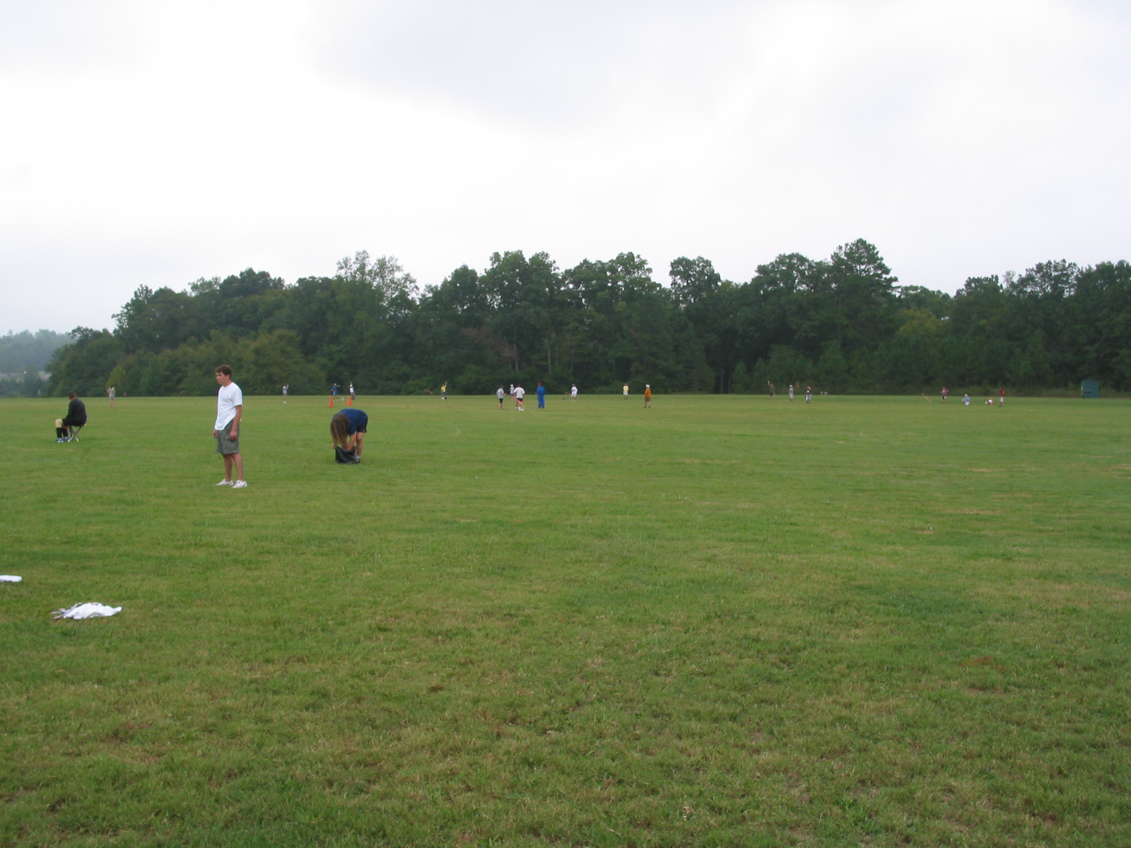 Some of our range spotters with the other Aussie Round circle in the background