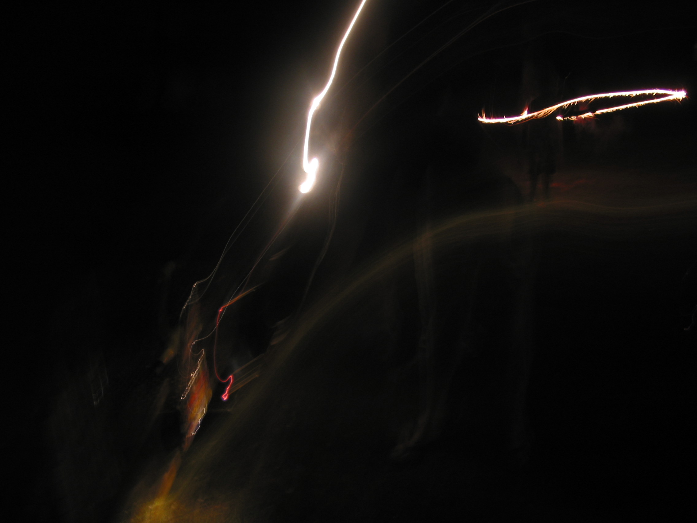 Some sparkler action