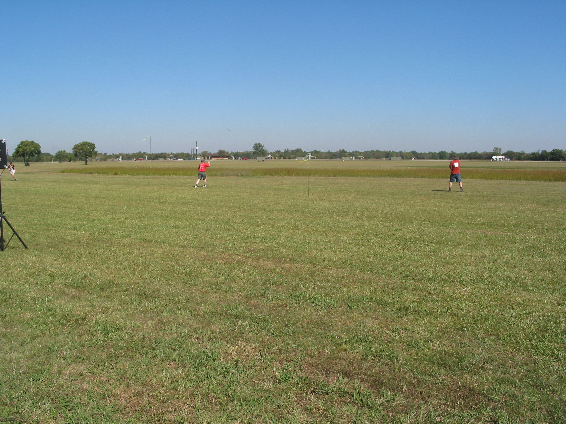 Kendall Davis and Steve Graham in a throw-off