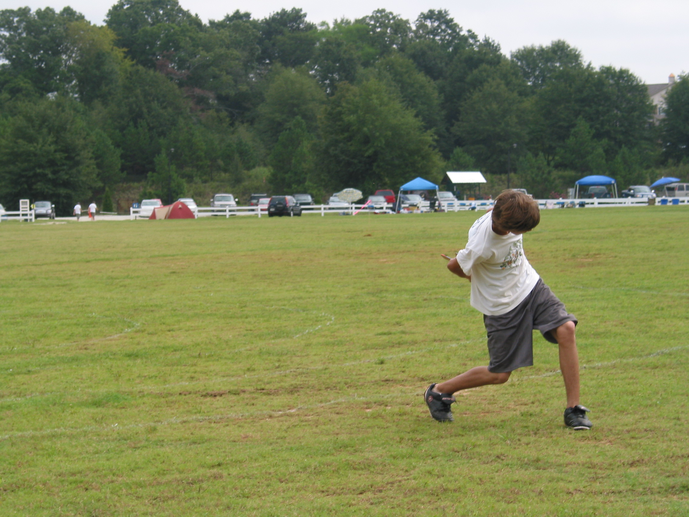 Ace scores with a behind-the-back catch