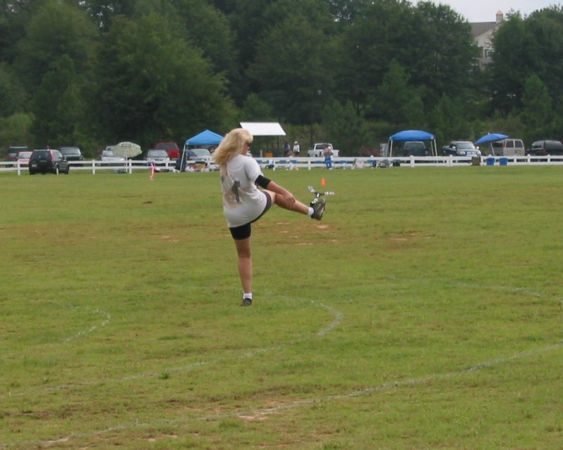 Betsylew with an outside hackey