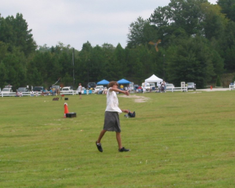 Ace launches one from the center circle