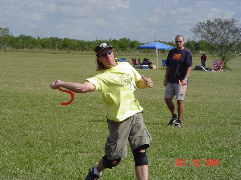 Joe Rader with Andy watching