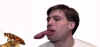 Chris X eating a bug.jpg (14394 bytes)