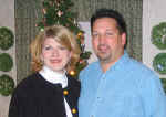 Michelle and Bruce by the Christmas Tree (Taken by Holly).jpg (175501 bytes)