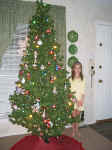 Holly by the Christmas Tree.jpg (108508 bytes)